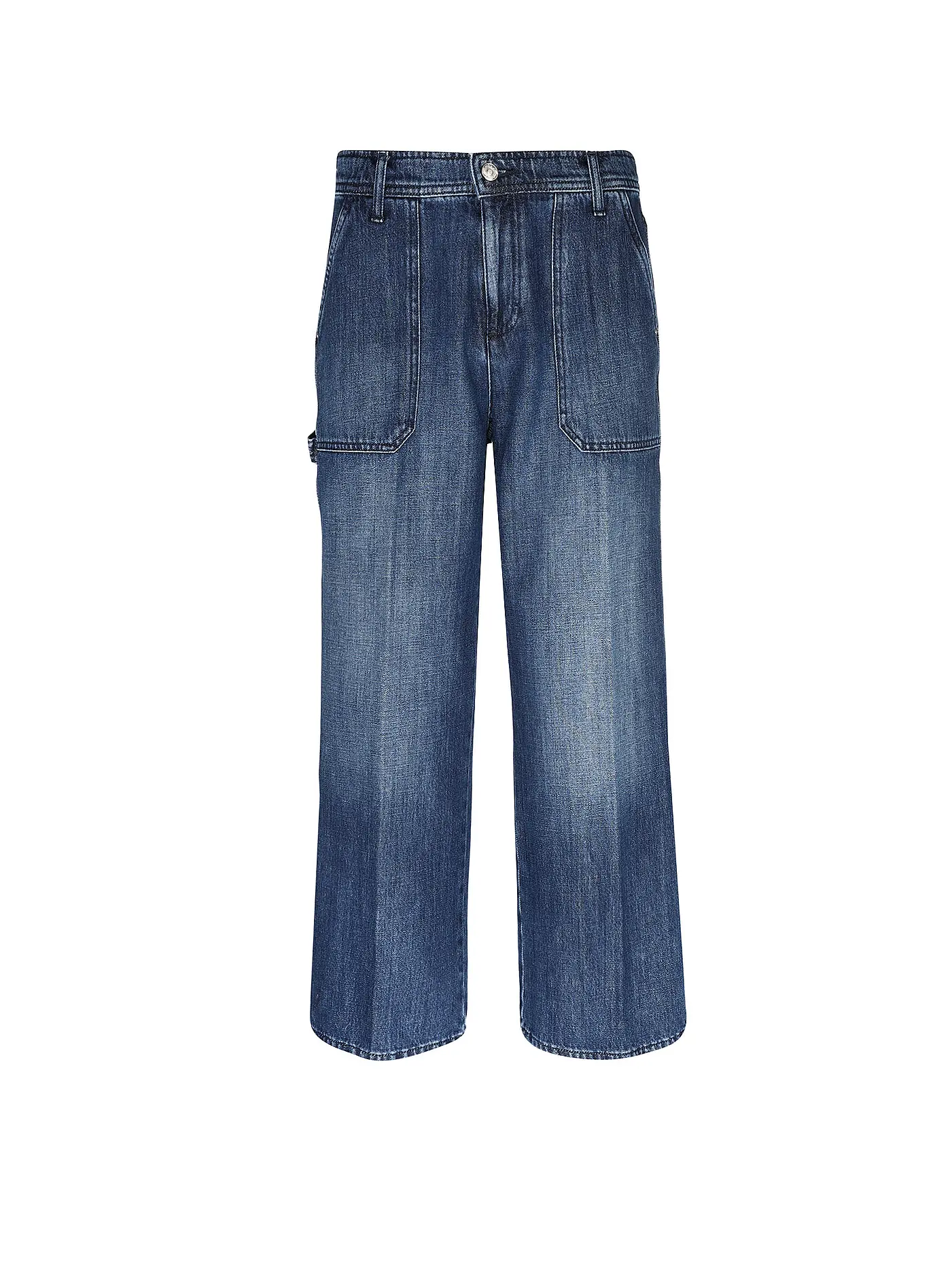 BRAX | Jeans Wide Leg 7/8 MAINE S | dunkelblau